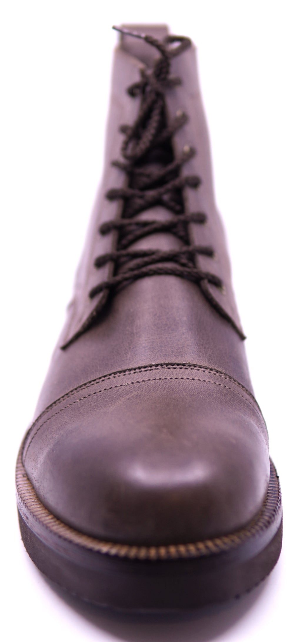 Genuine Leather Cap Toe Boots 9.5-US Men's 9.5 image 3