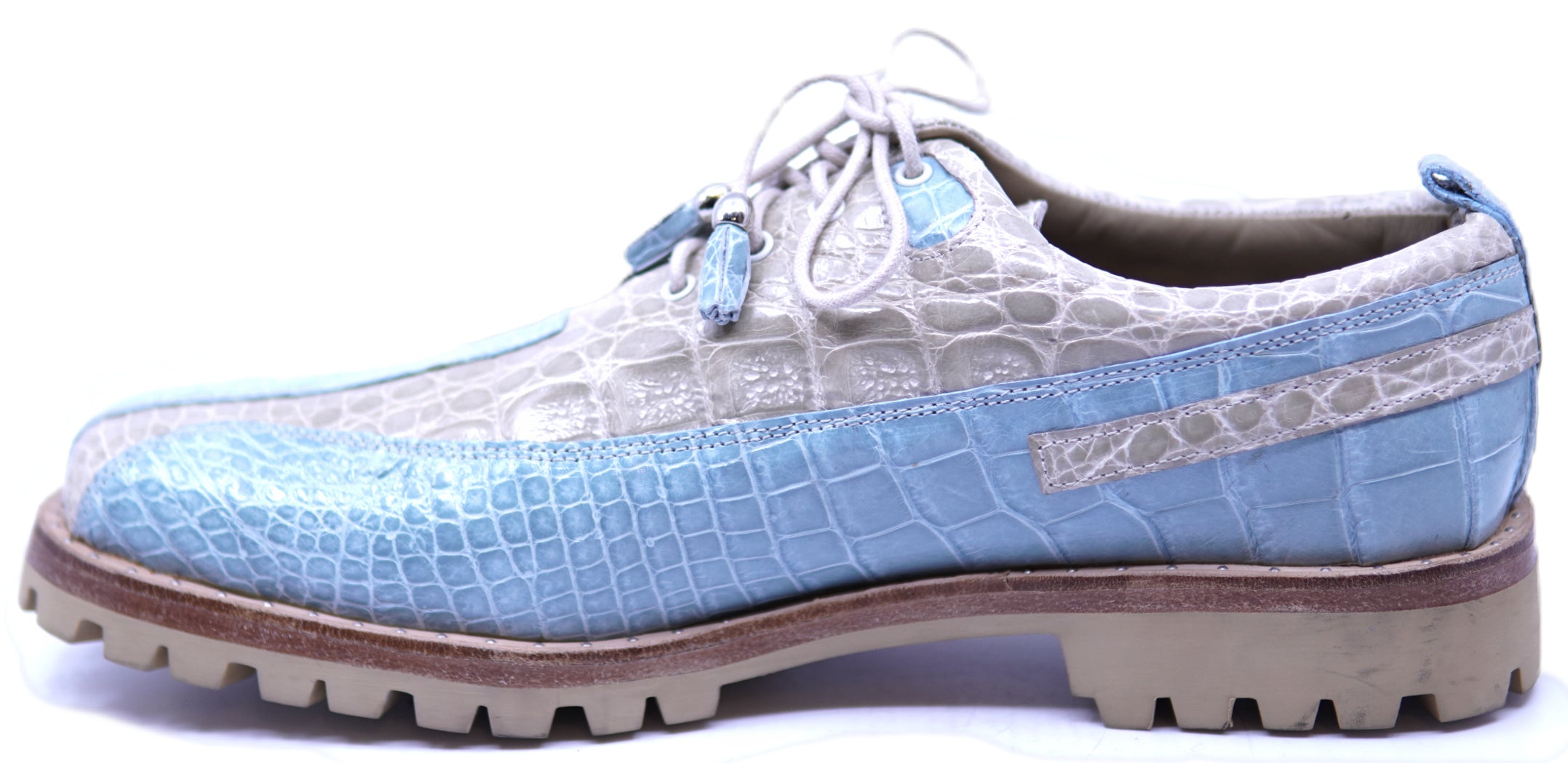 Genuine Alligator Belly Ankle Lower Boot image 1