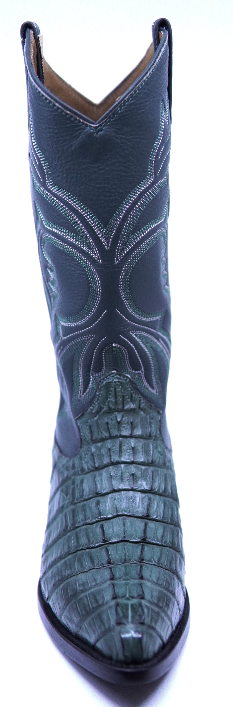 Crocodile Tail Woman Cowboy Boots image 2