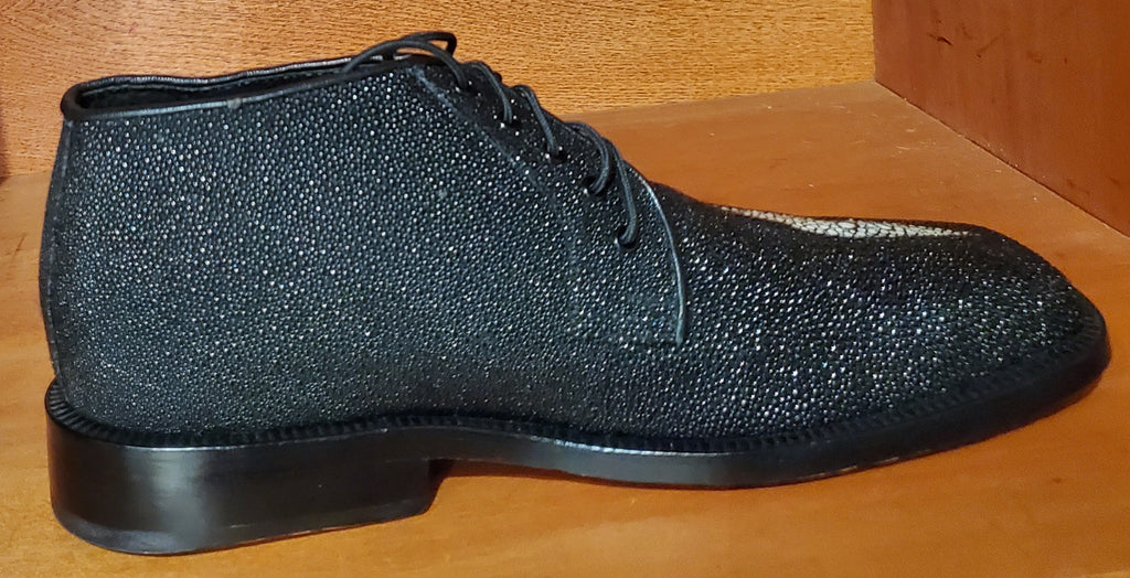 Black Stingray Dress Boot US Men's 10.5 image 0