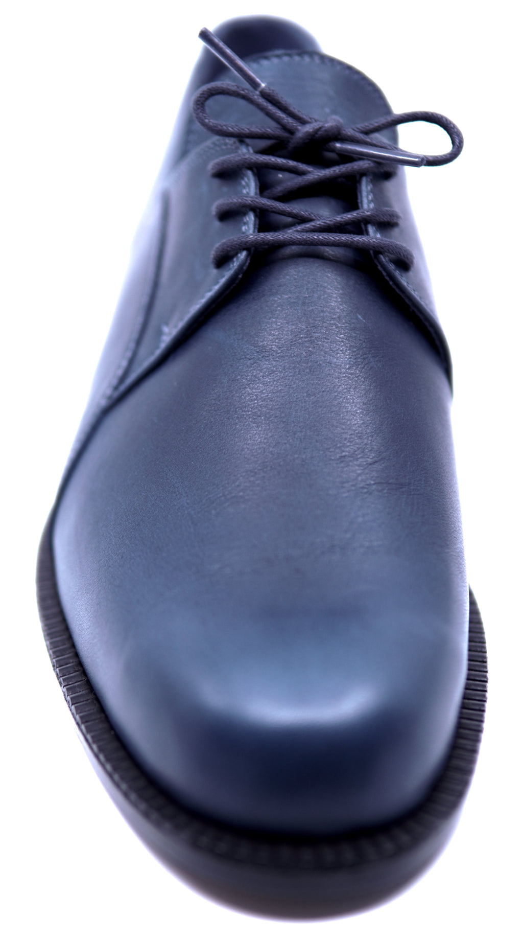 Full Navy-Blue Leather Dress Shoe image 3