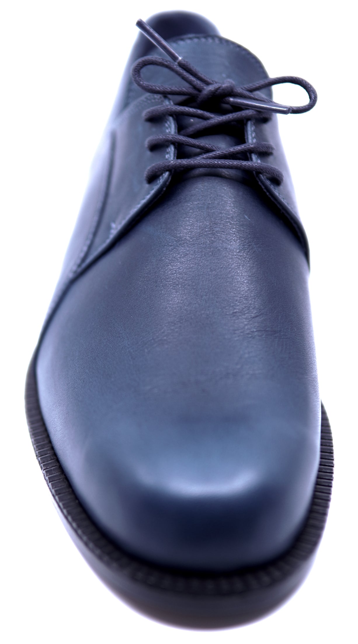 Full Navy-Blue Leather Dress Shoe image 3