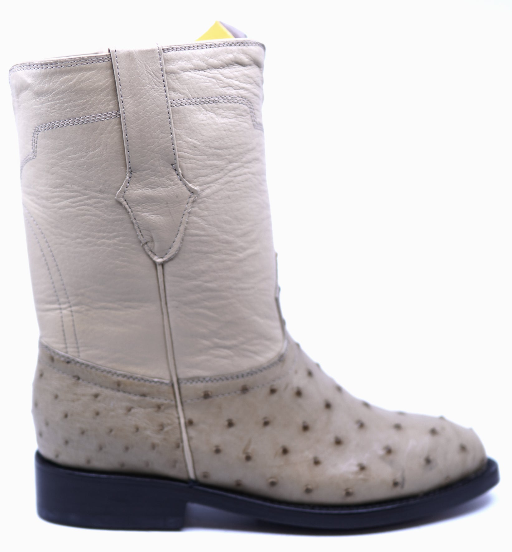 Genuine Ostrich Roper Boots – Max Leather Inc.