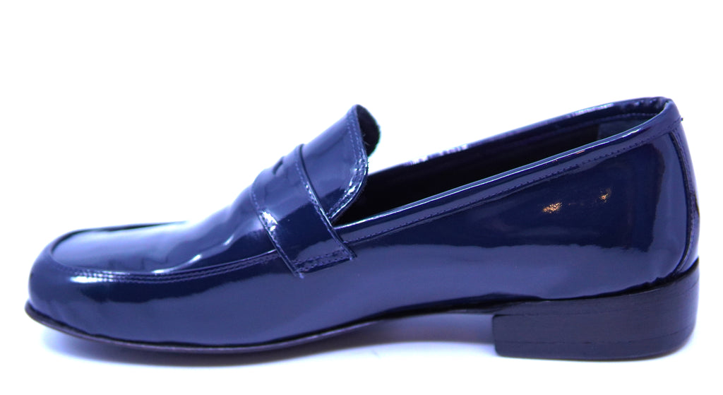 Navy Patent Loafer US 10 image 2