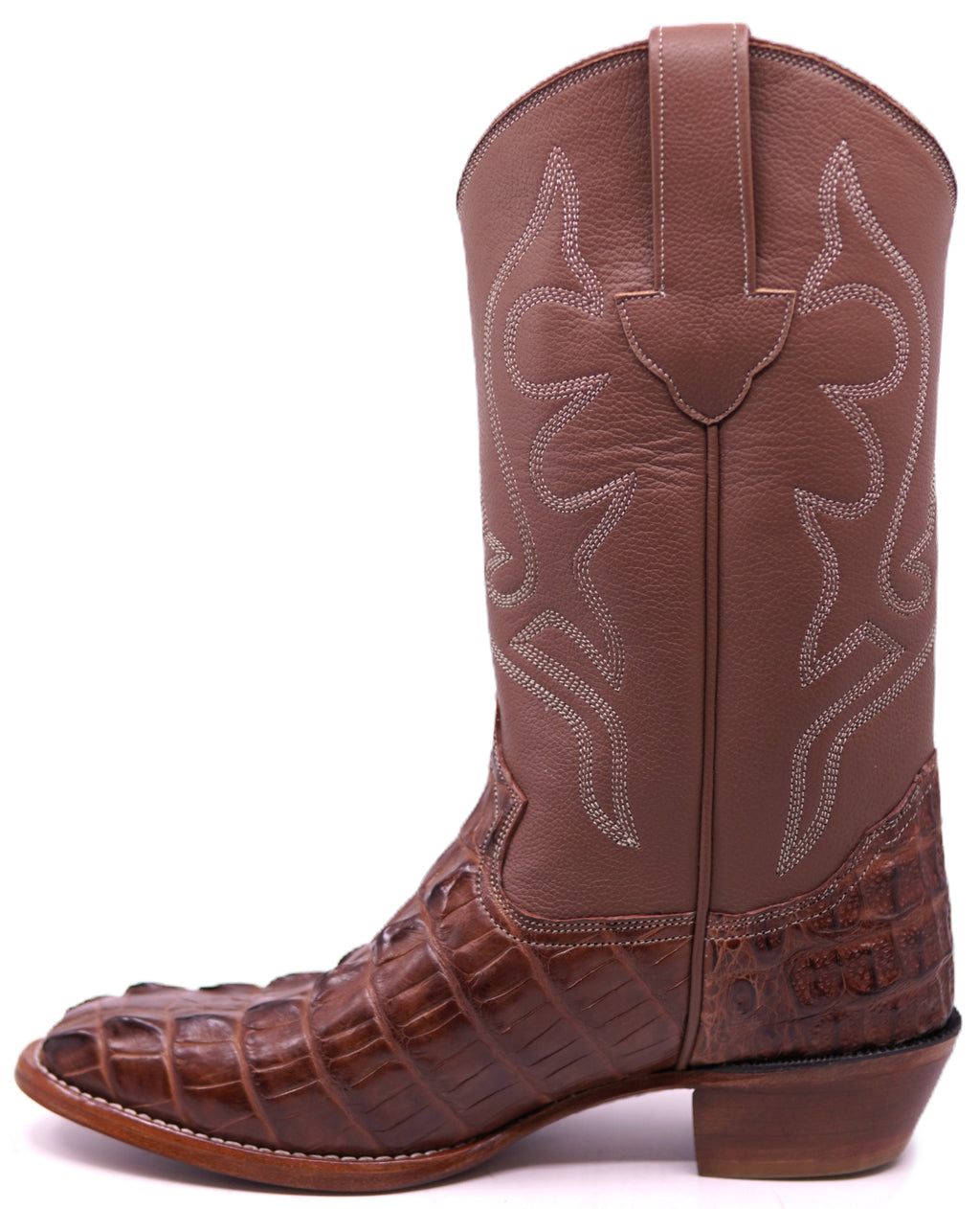Genuine Alligator Tail Cowboy Boots image 1
