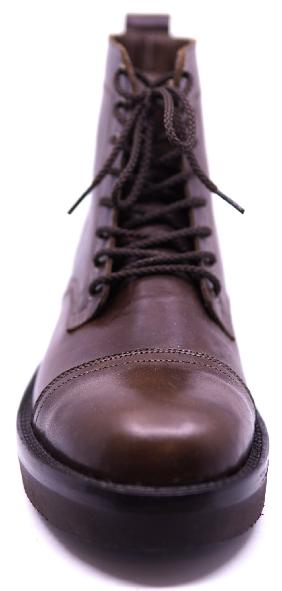 Genuine Leather Cap Toe Boots image 3