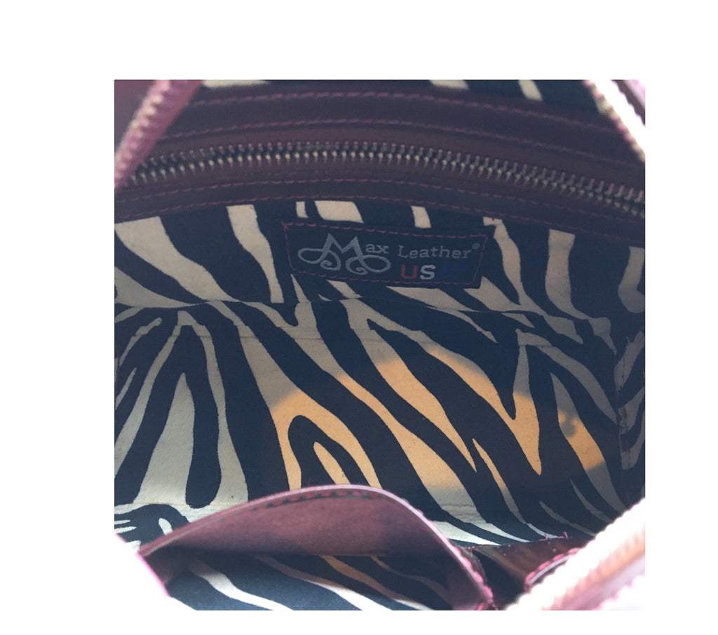 Genuine Leather Crossbody Purse  image 3