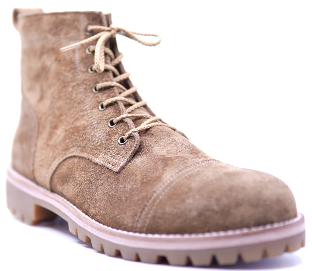 Genuine Suede Cap Toe Boots image 2