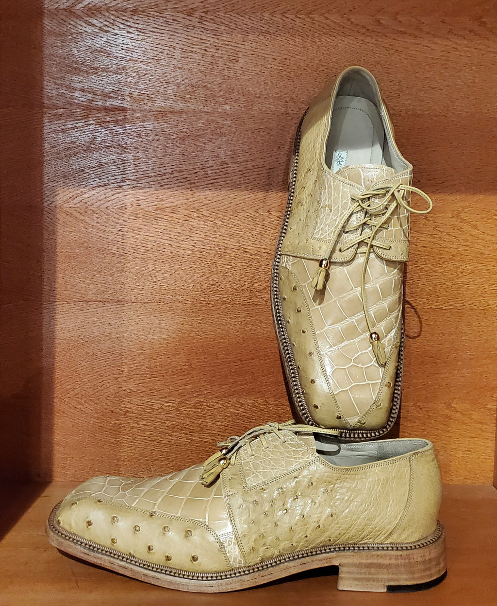 Tan Alligator & Ost Men's 11 image 3