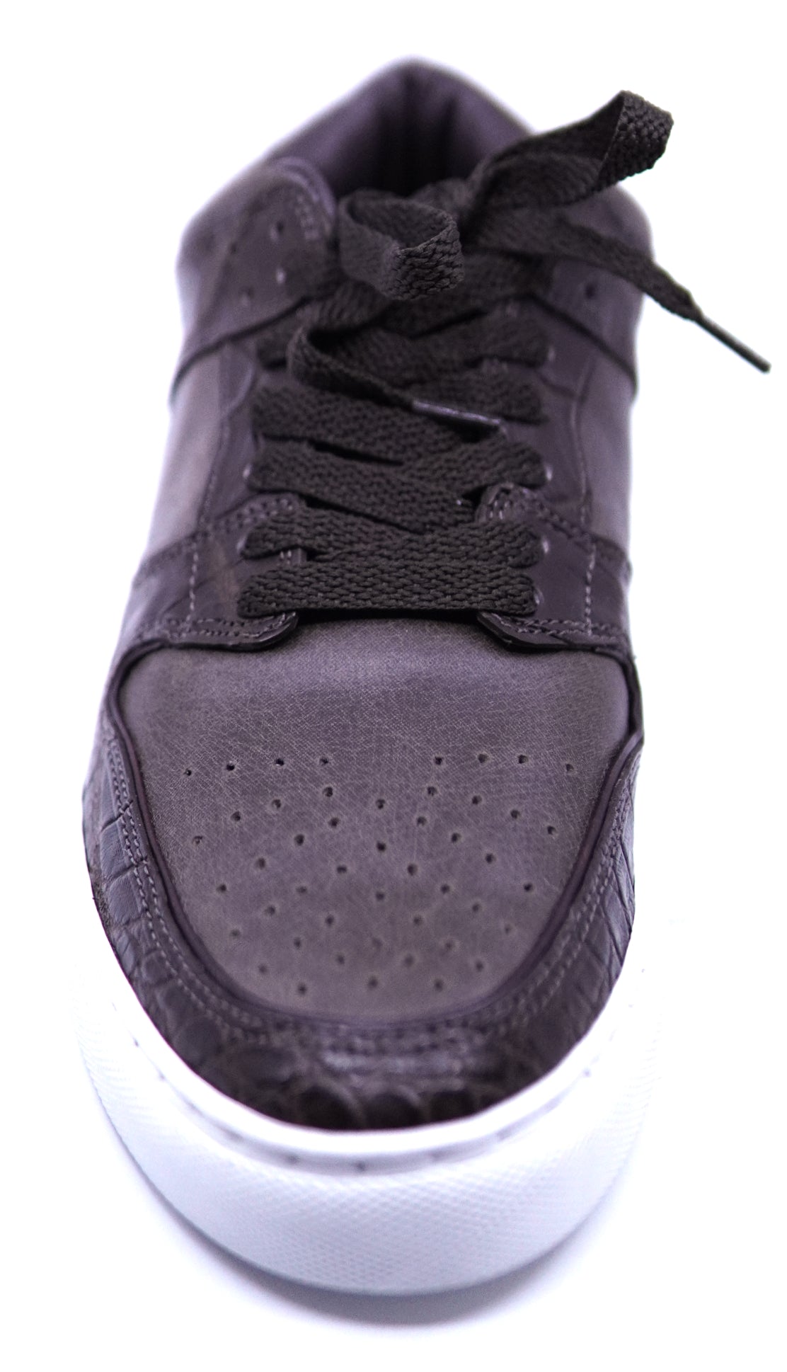 Crocodile & Leather Sneakers image 2