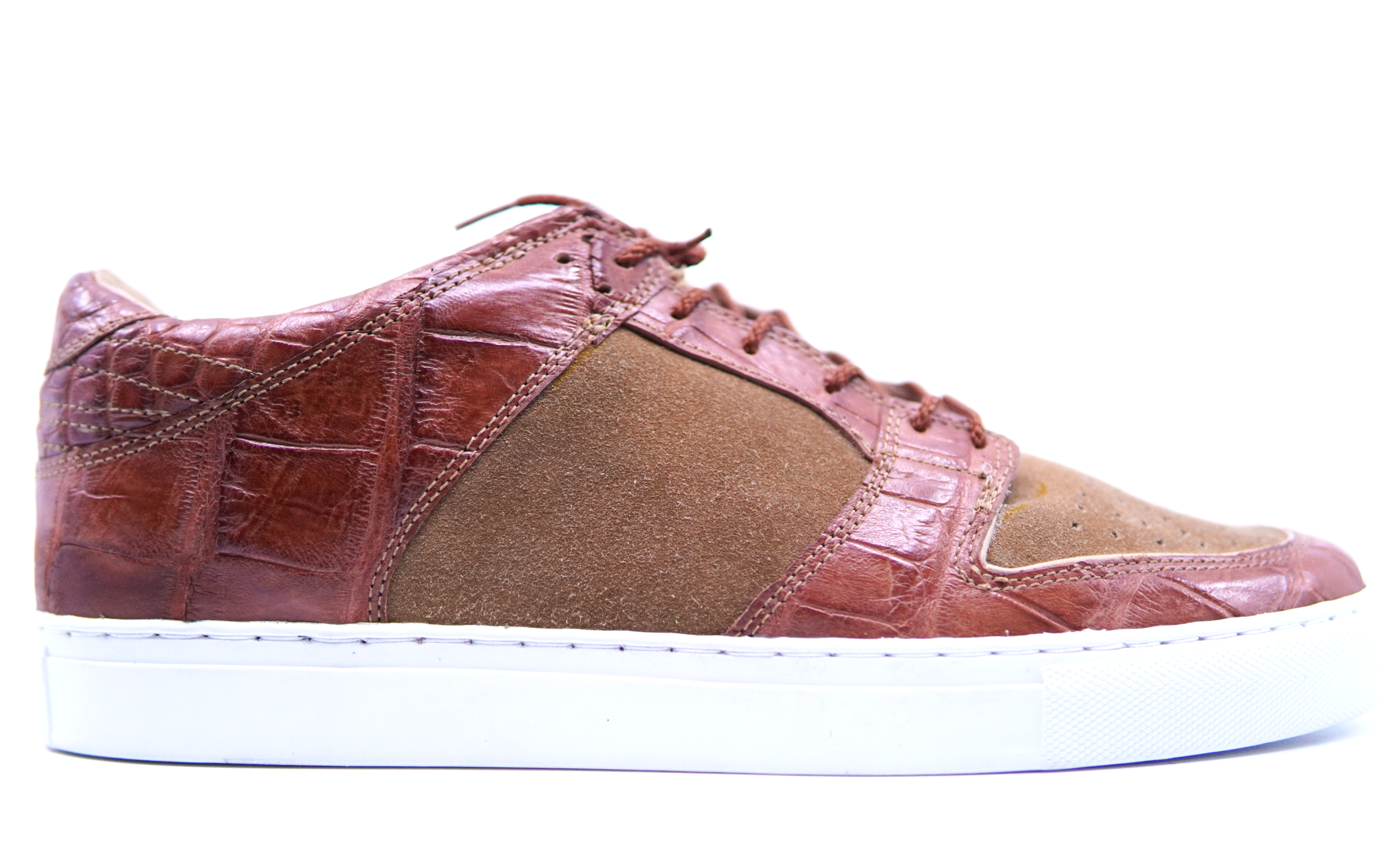 Alligator & Suede Sneakers US 10.5 image 0