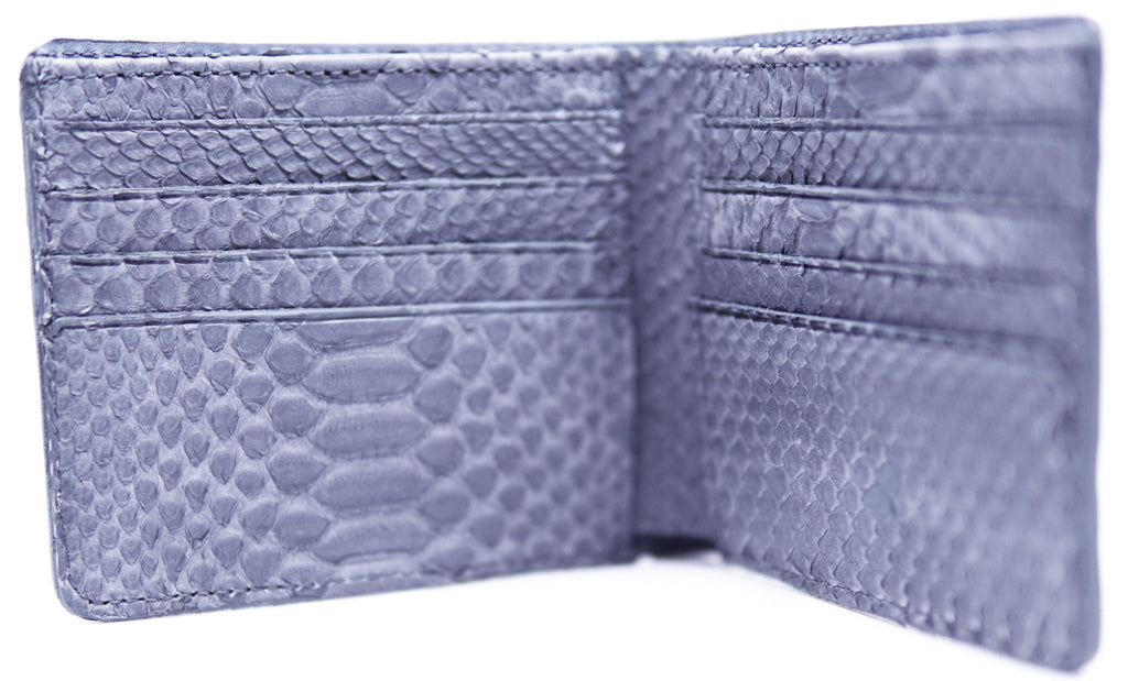 Genuine Gray Python Bi- Fold Wallet image 3