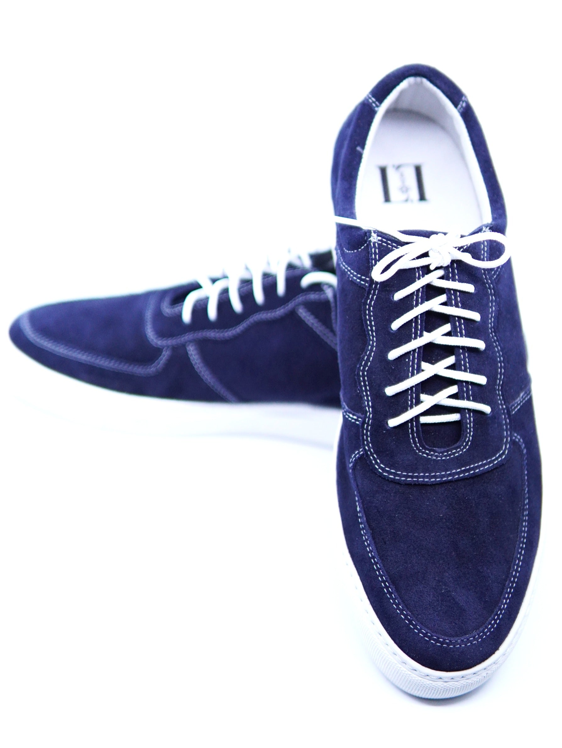 Navy Suede Sneaker US Men's 11 image 3