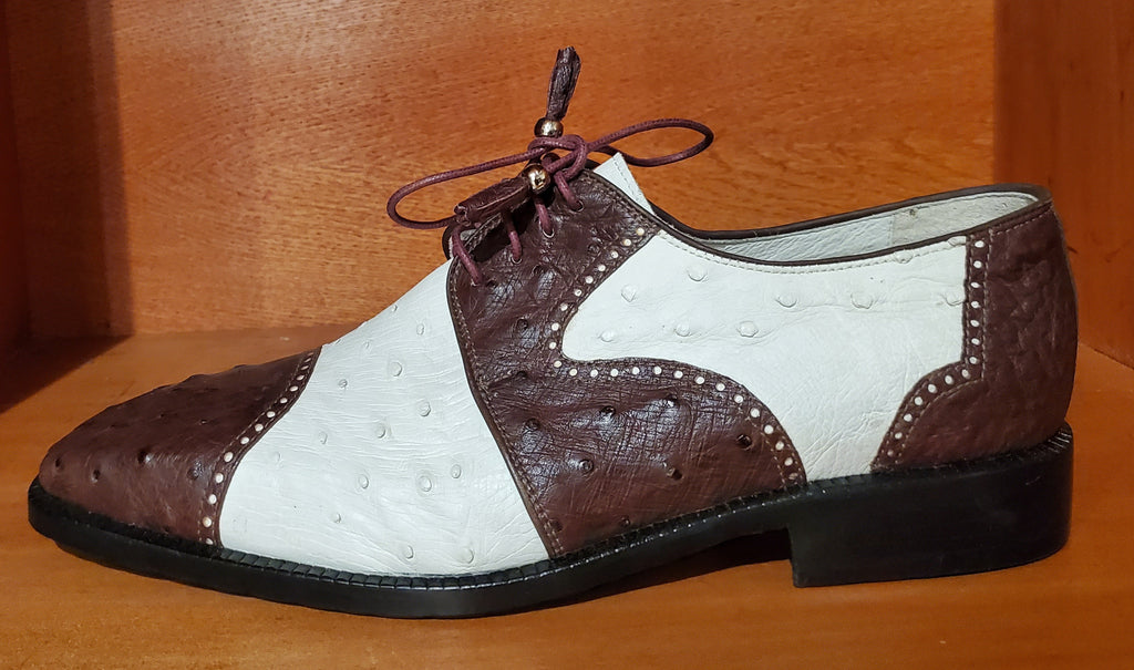 Full Ostrich Cap Toe US Men's 11.5 image 1