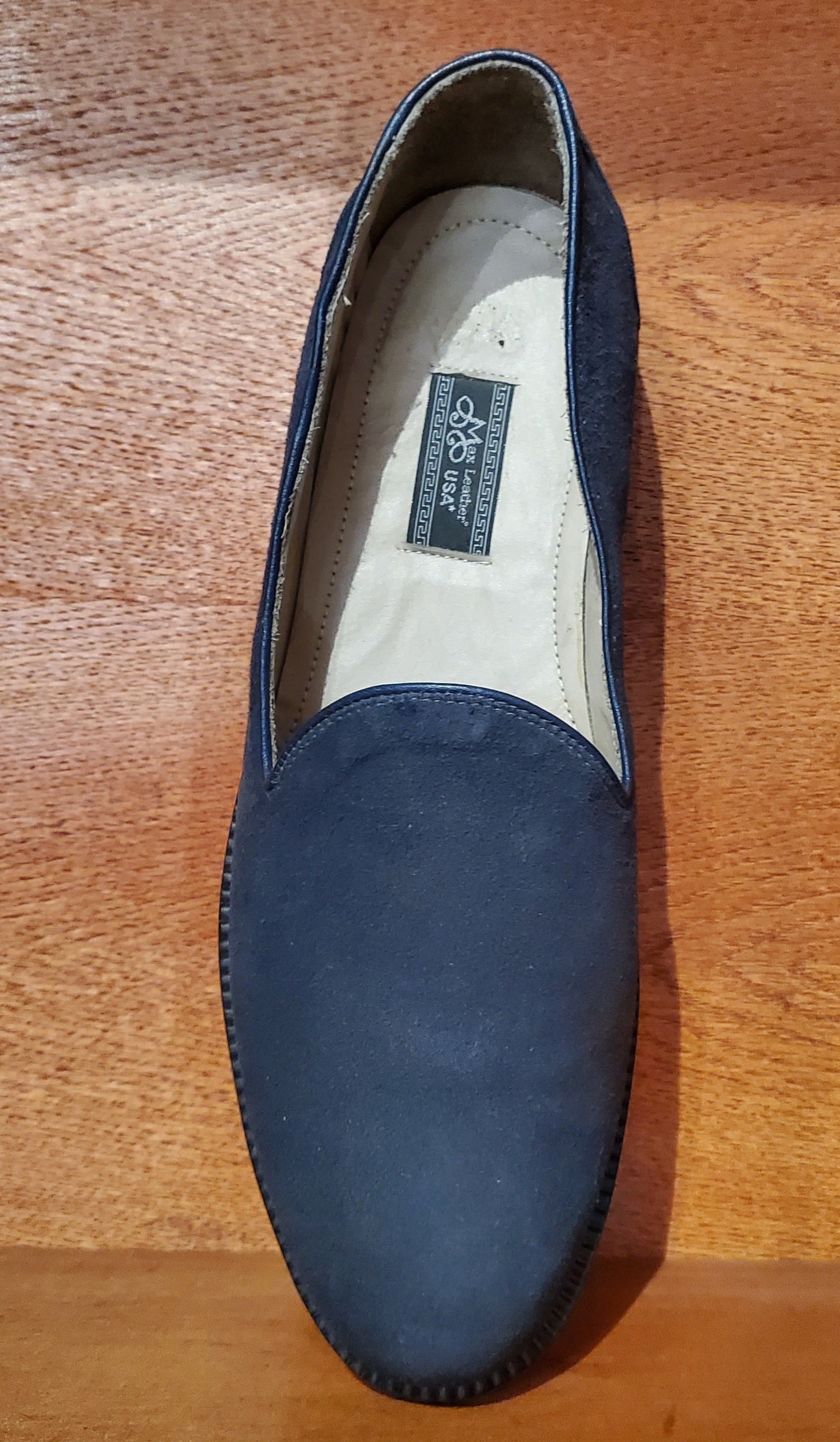 Blue Suede Loafers US Men's 10.5 image 2