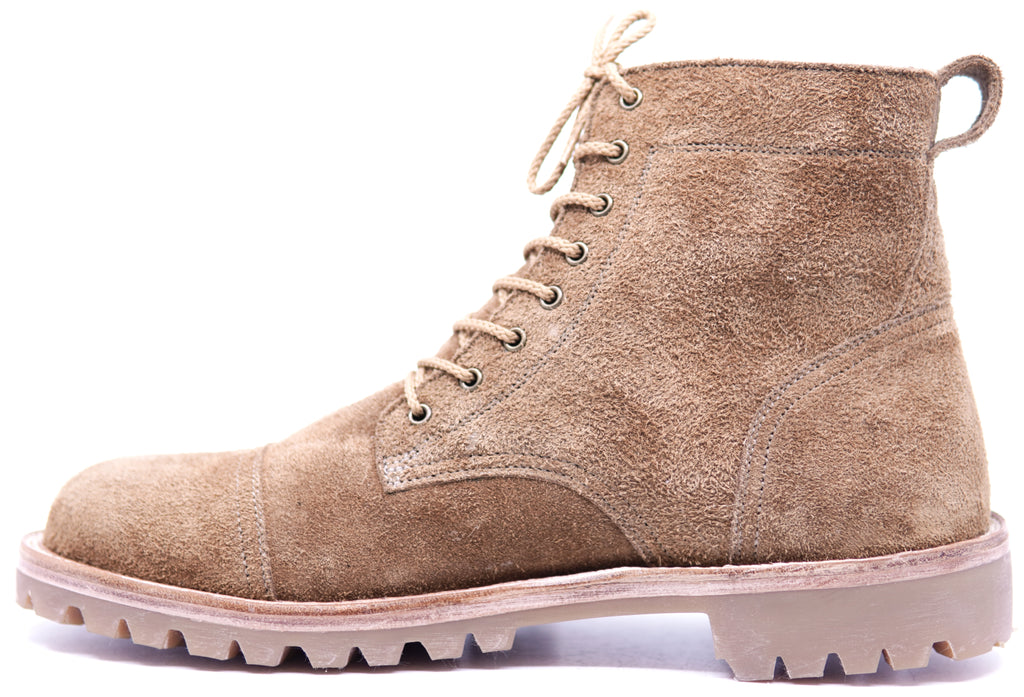 Genuine Suede Cap Toe Boots 9.5-US Men's image 1