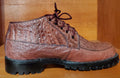 Burgundy Caiman & Ostrich 8D US Men's 10.5 image 0