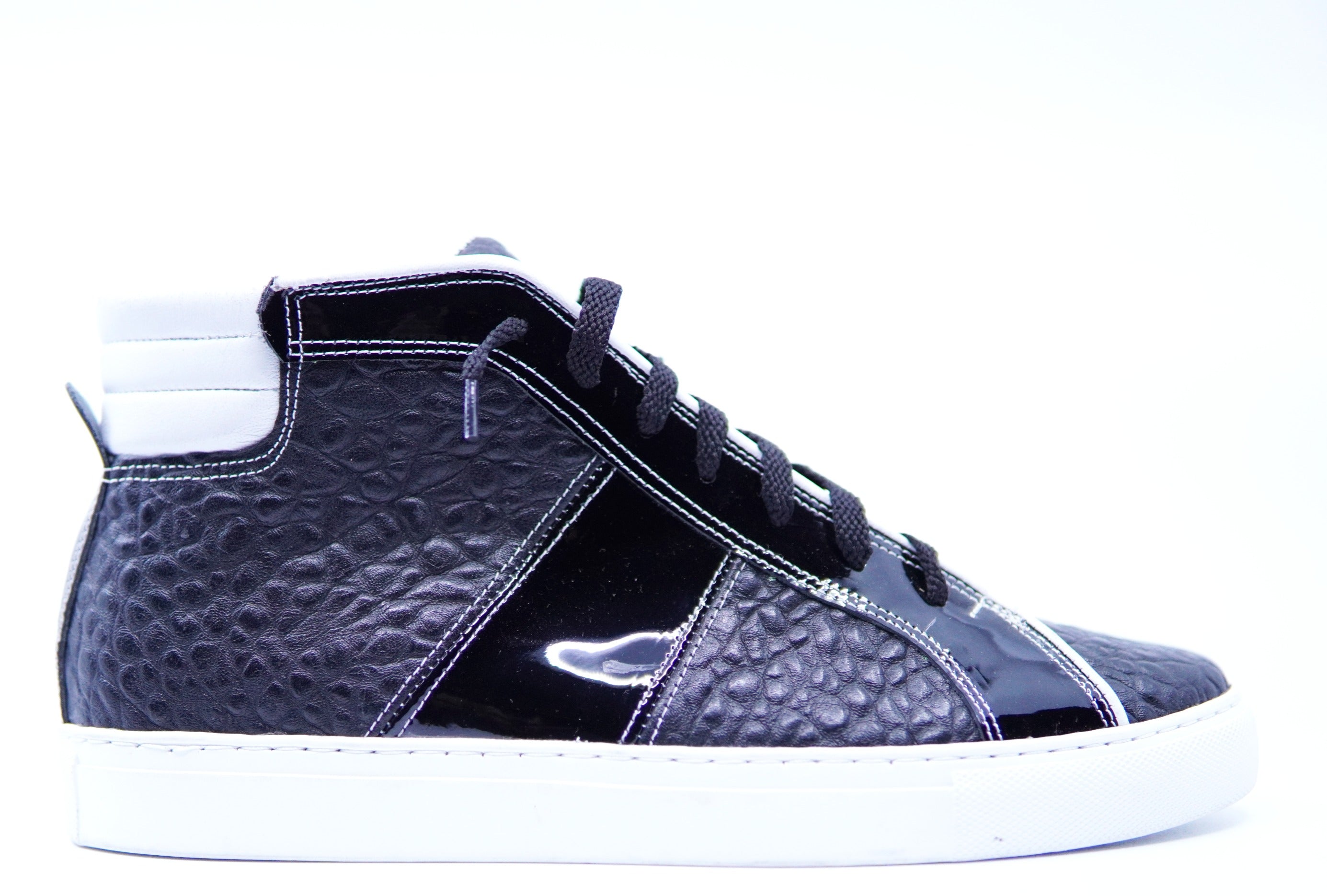 Patent Leather High Top Sneaker US Men's 11 image 0