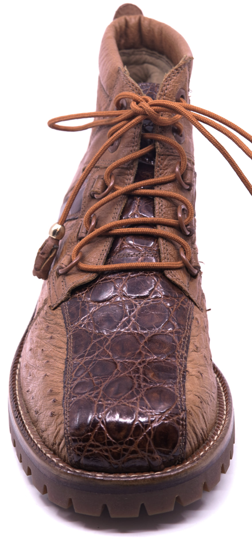Ostrich & Alligator Combat Boots image 3