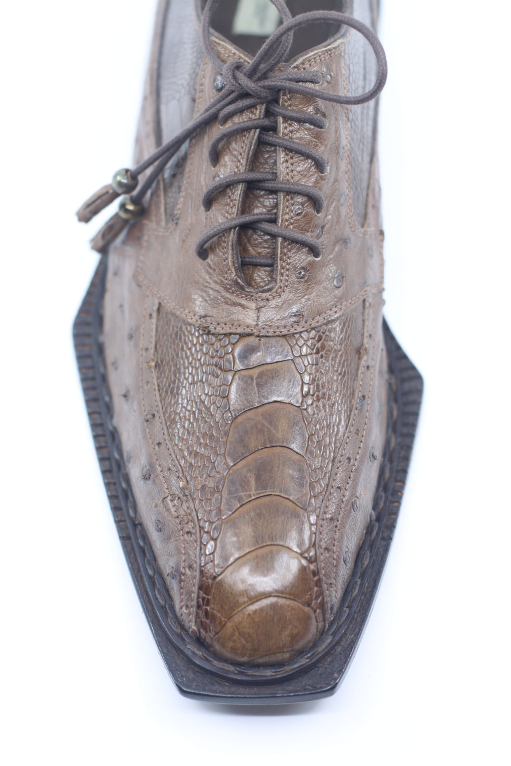 Ostrich Leg Dress Shoe US Men's 10 image 1