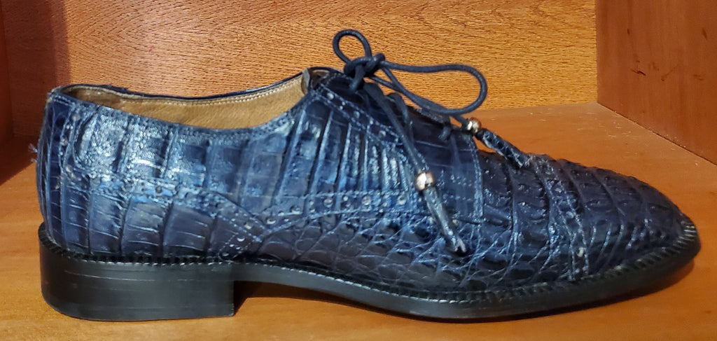 Cap toe Crocodile Dress Shoe US Men's 10 image 0