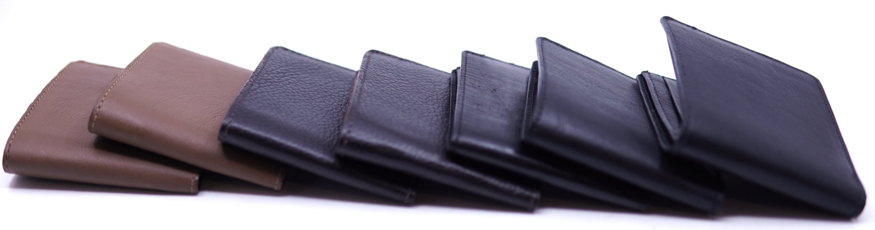 Genuine Full Leather Bi-Fold Wallets image 2