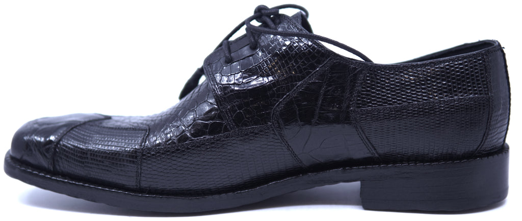 Genuine Crocodile & Lizard 007 Dress Shoe image 1
