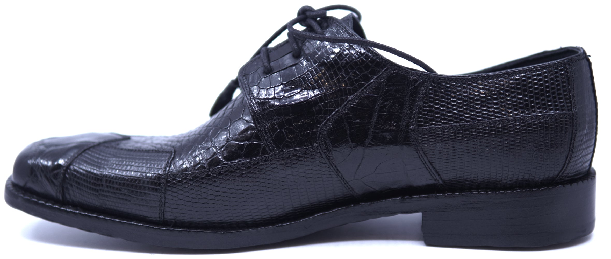 Genuine Crocodile & Lizard 007 Dress Shoe image 1