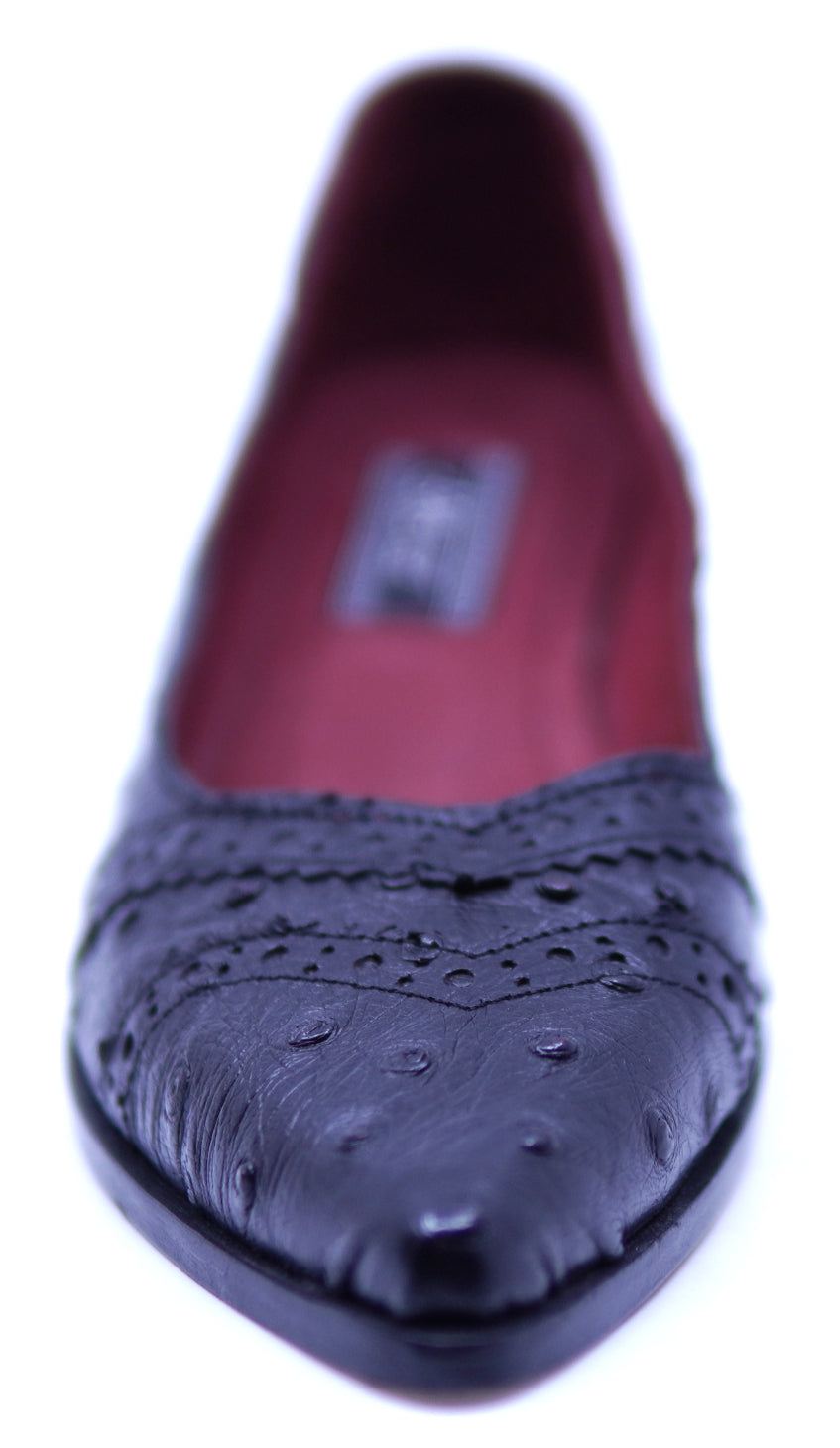 Genuine Ostrich Heel 9.5-US Women's image 3