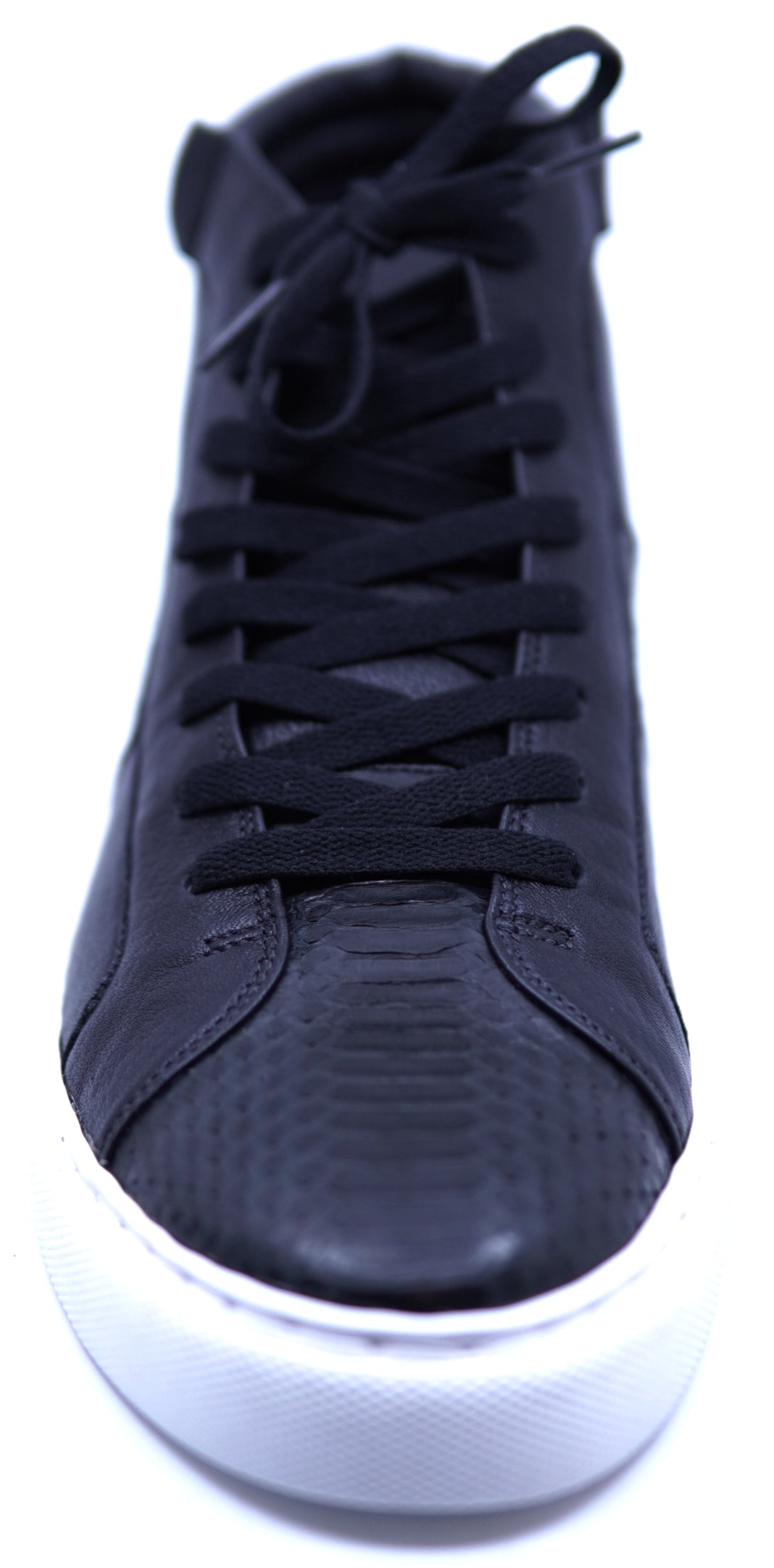 Genuine Leather & Python High Top Sneaker 11-US Men's image 3