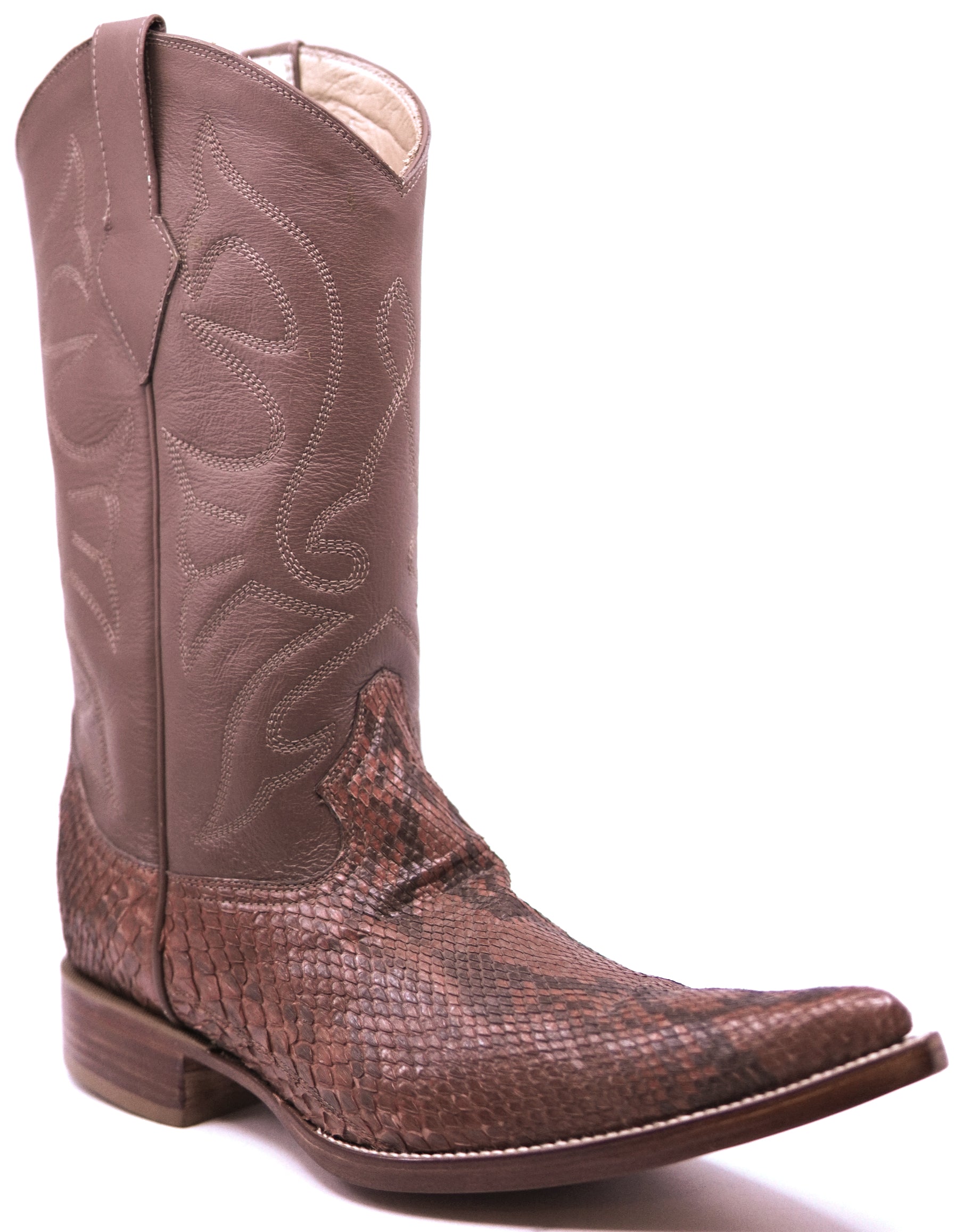 Snake Pointed Toe Cowboy Boots image 2