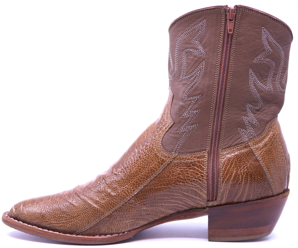 Genuine Ostrich Leg Botin image 1