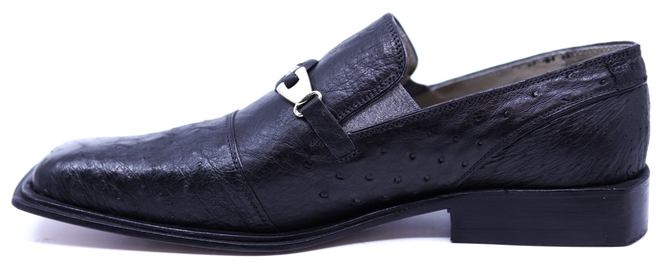 Genuine Ostrich Loafer Dress Shoe image 1