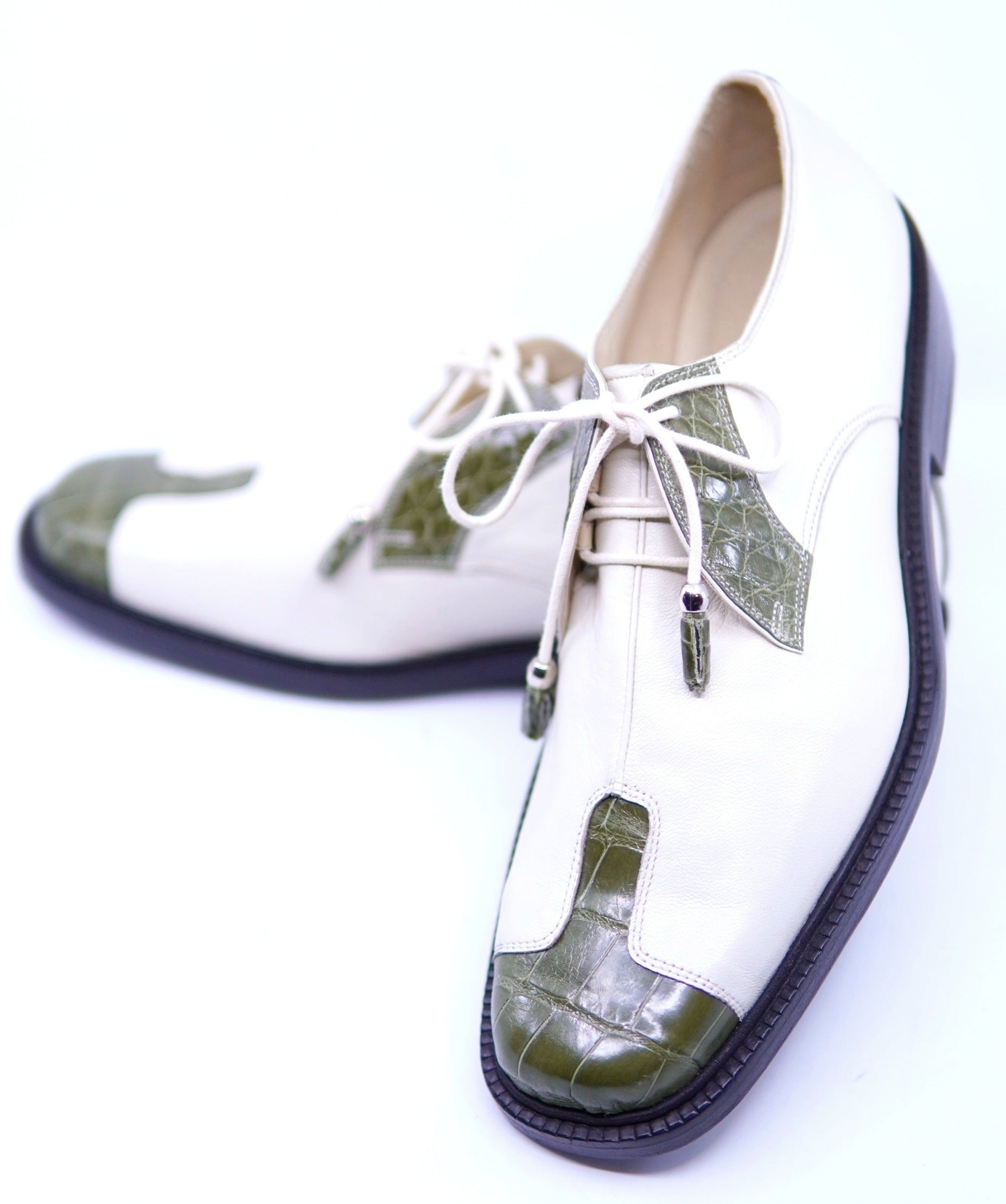 Olive Alligator & Leather US 11 image 3