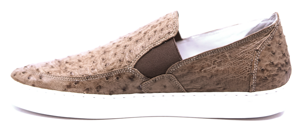 Ostrich Slip-On Sneakers image 1