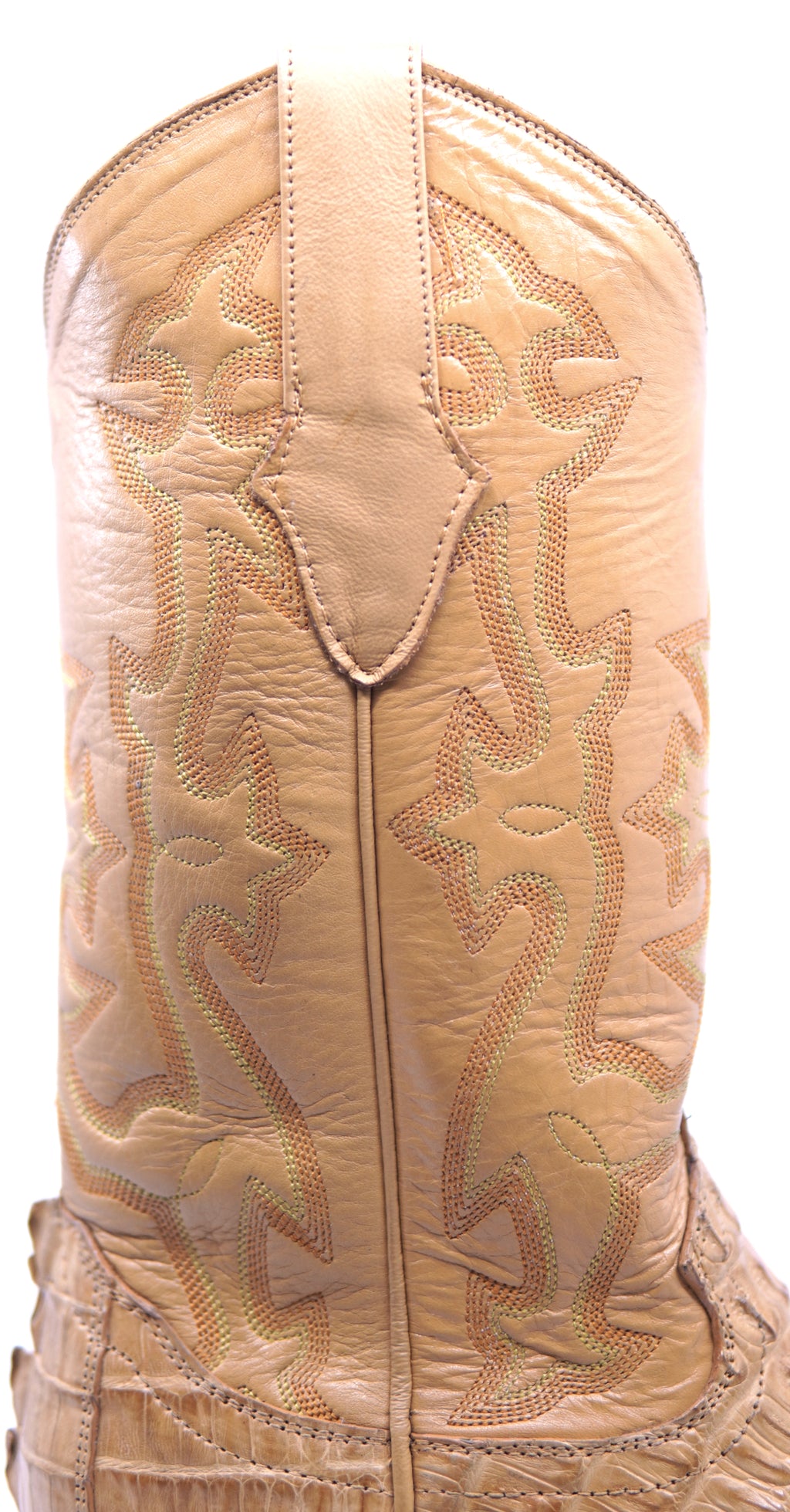 Genuine Caiman Tail Cowboy Boots image 5