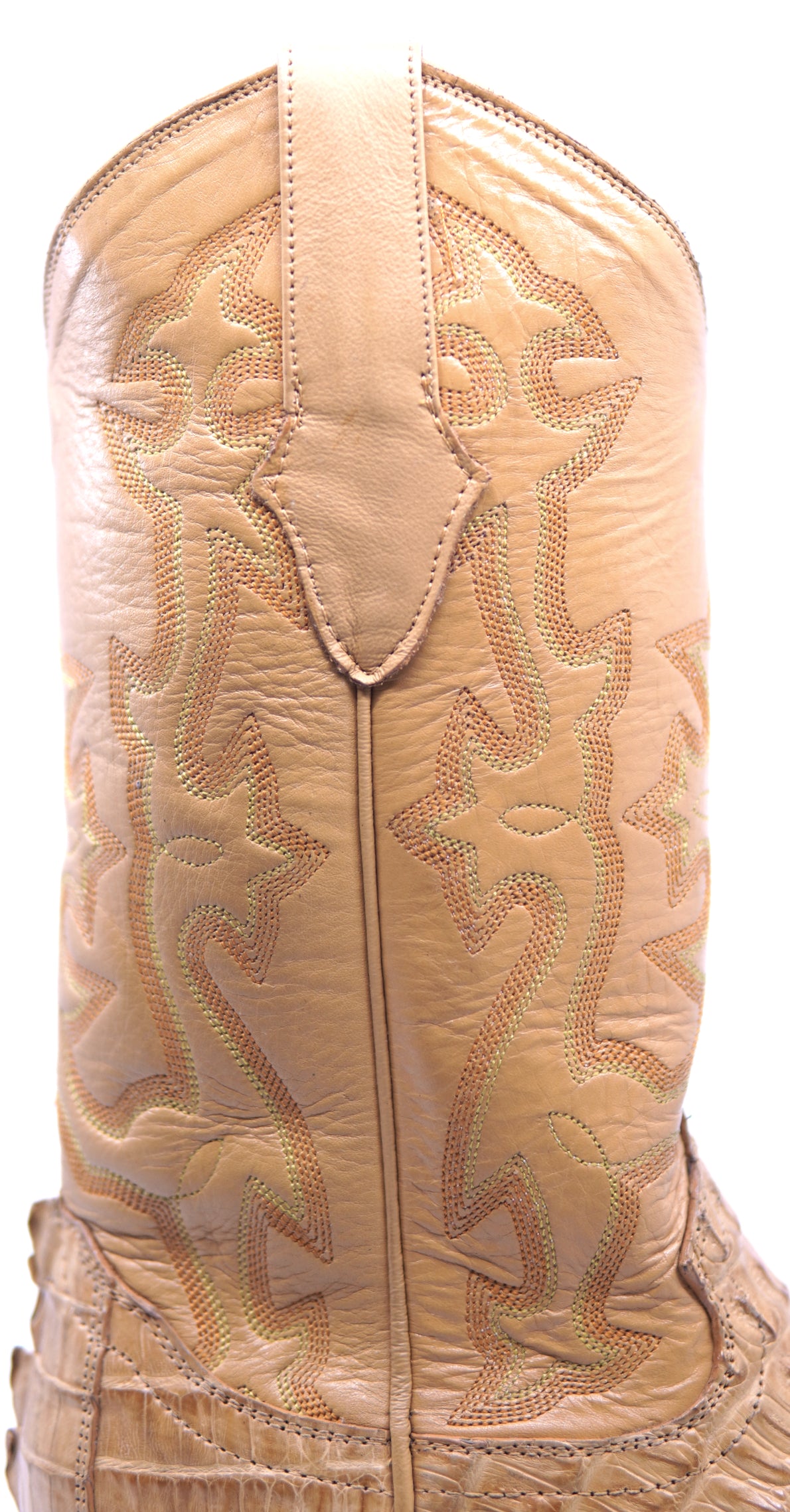 Genuine Caiman Tail Cowboy Boots image 5