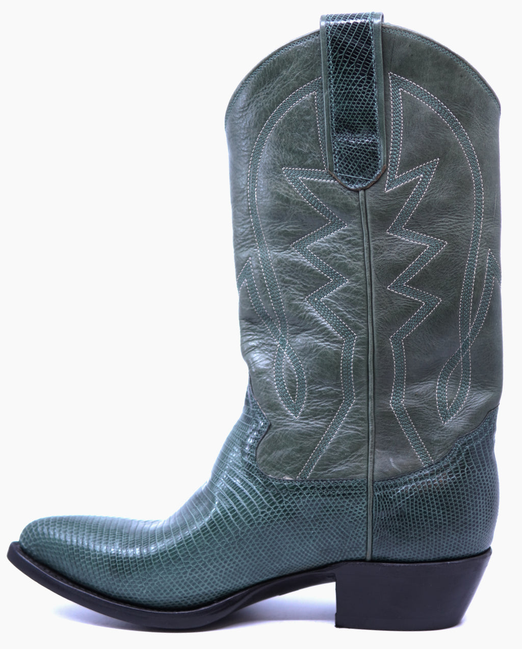 Genuine Lizard Cowboy Boots image 1