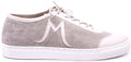 Genuine Beige Leather & Suede Sneakers image 0