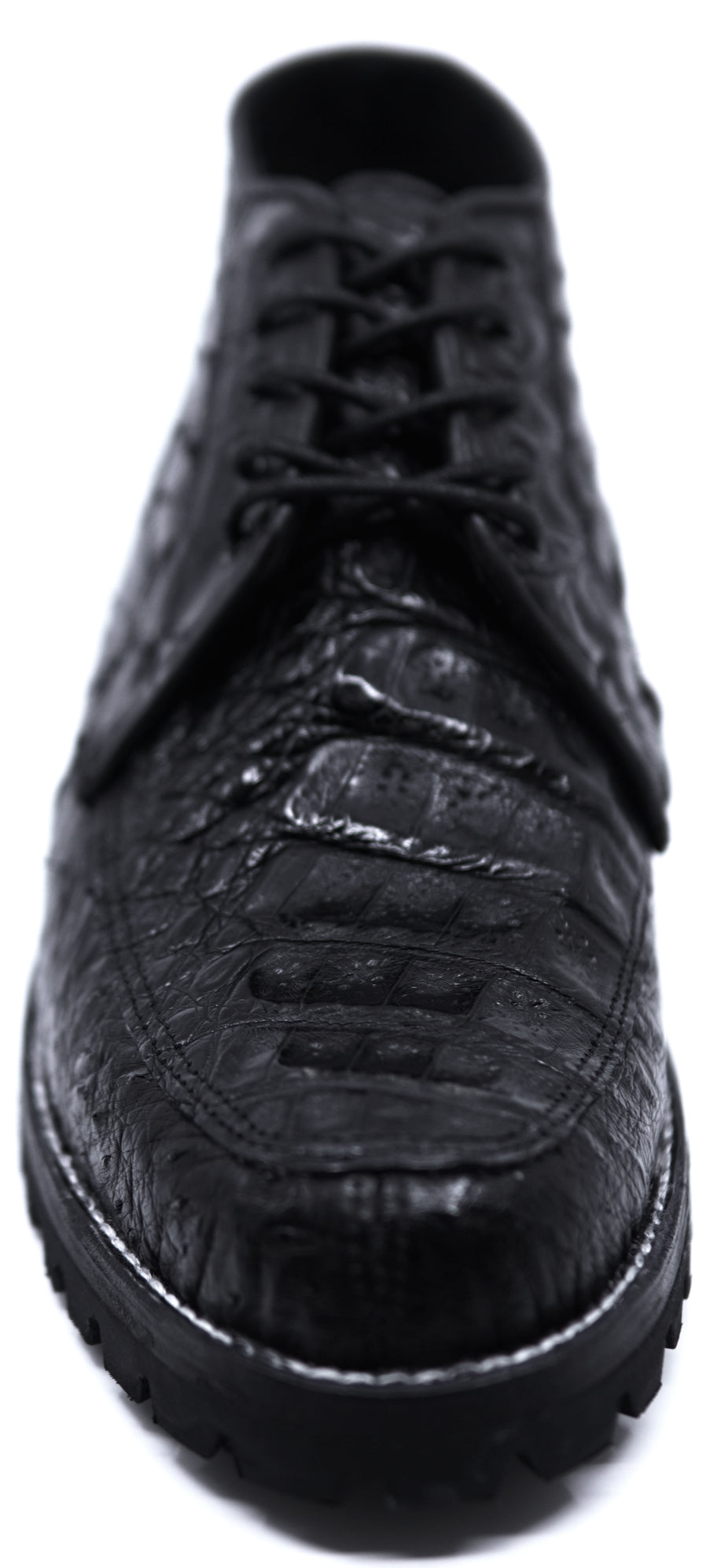 Caiman & Ostrich Ankle Boots 8D image 3