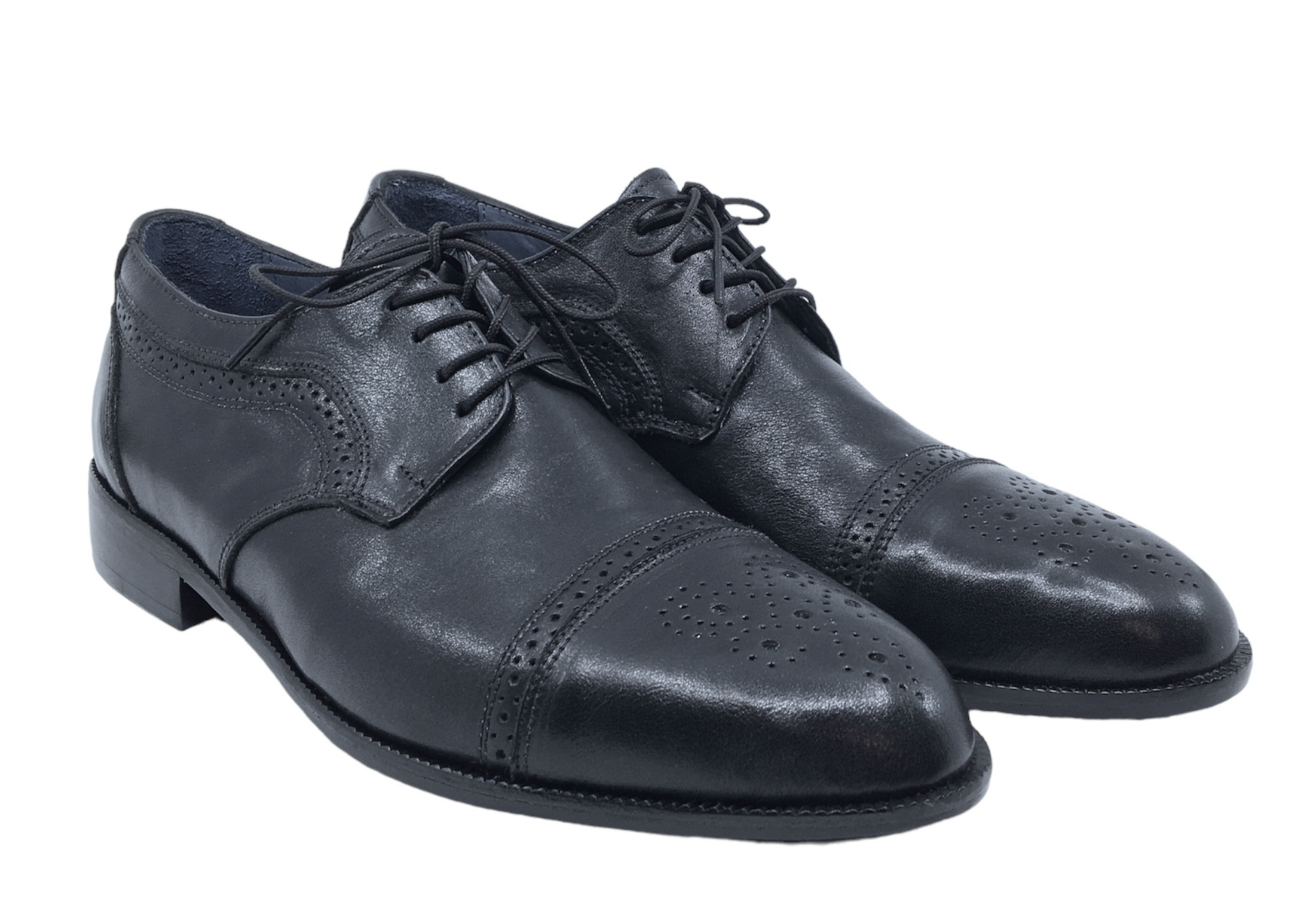 Genuine Leather Cap Toe  image 3