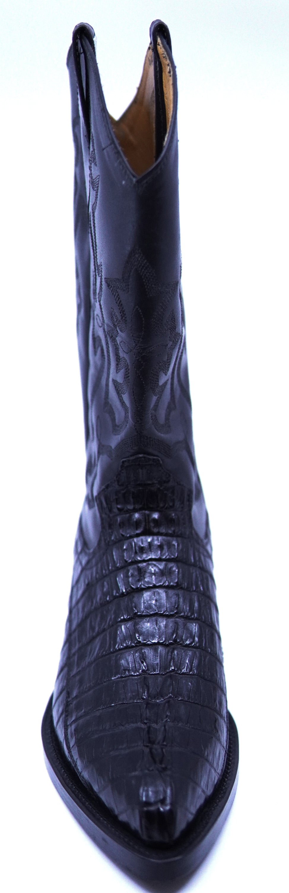 Crocodile Tail Woman Cowboy Boots image 2