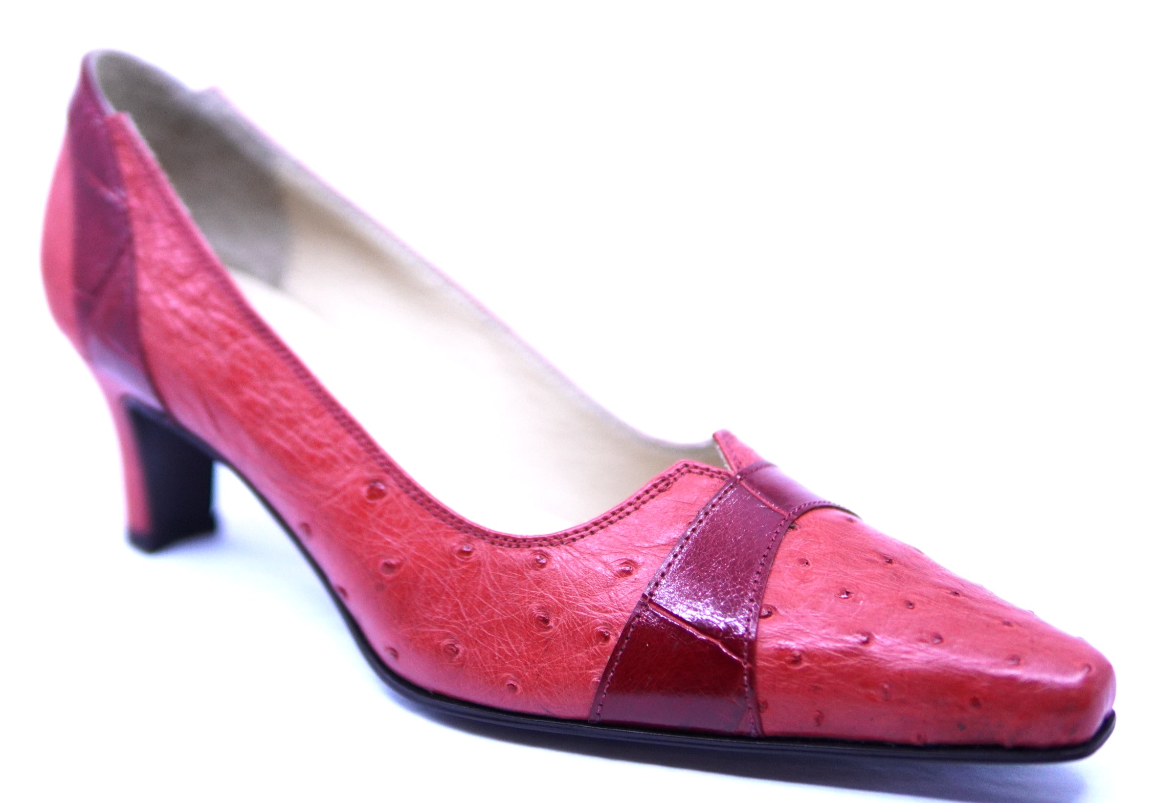 Ostrich & Alligator Heel image 2