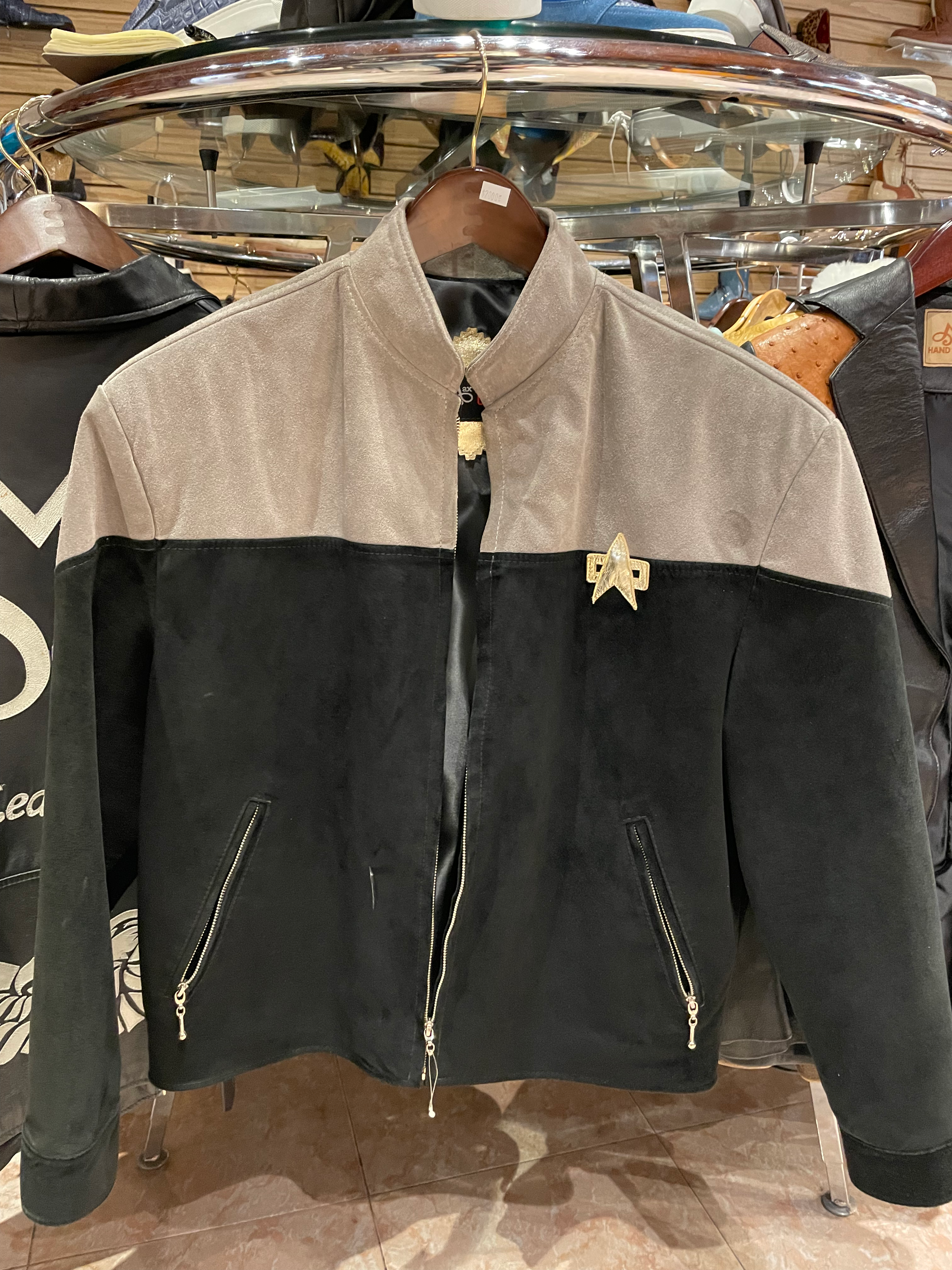 Suede Star Trek Jacket US Men's M image 0