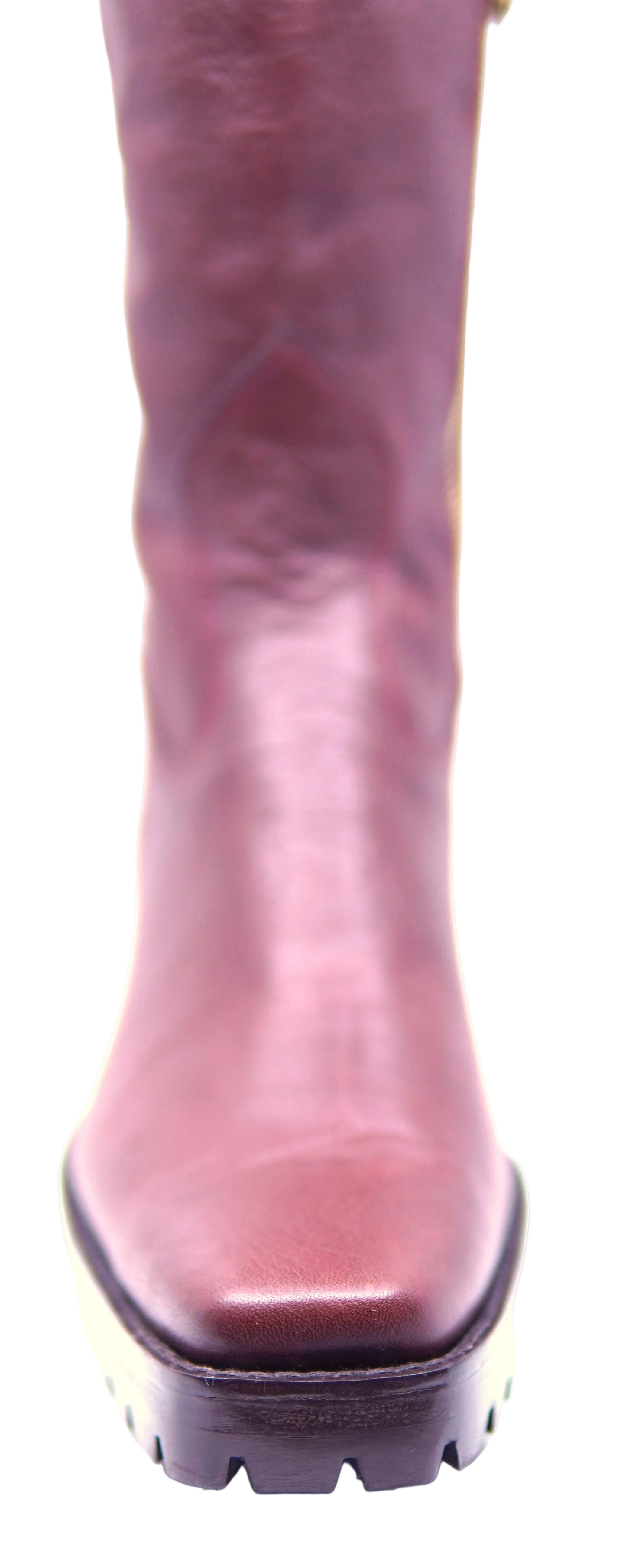 Genuine Leather Knee-High Boots- 9.5 US Women's