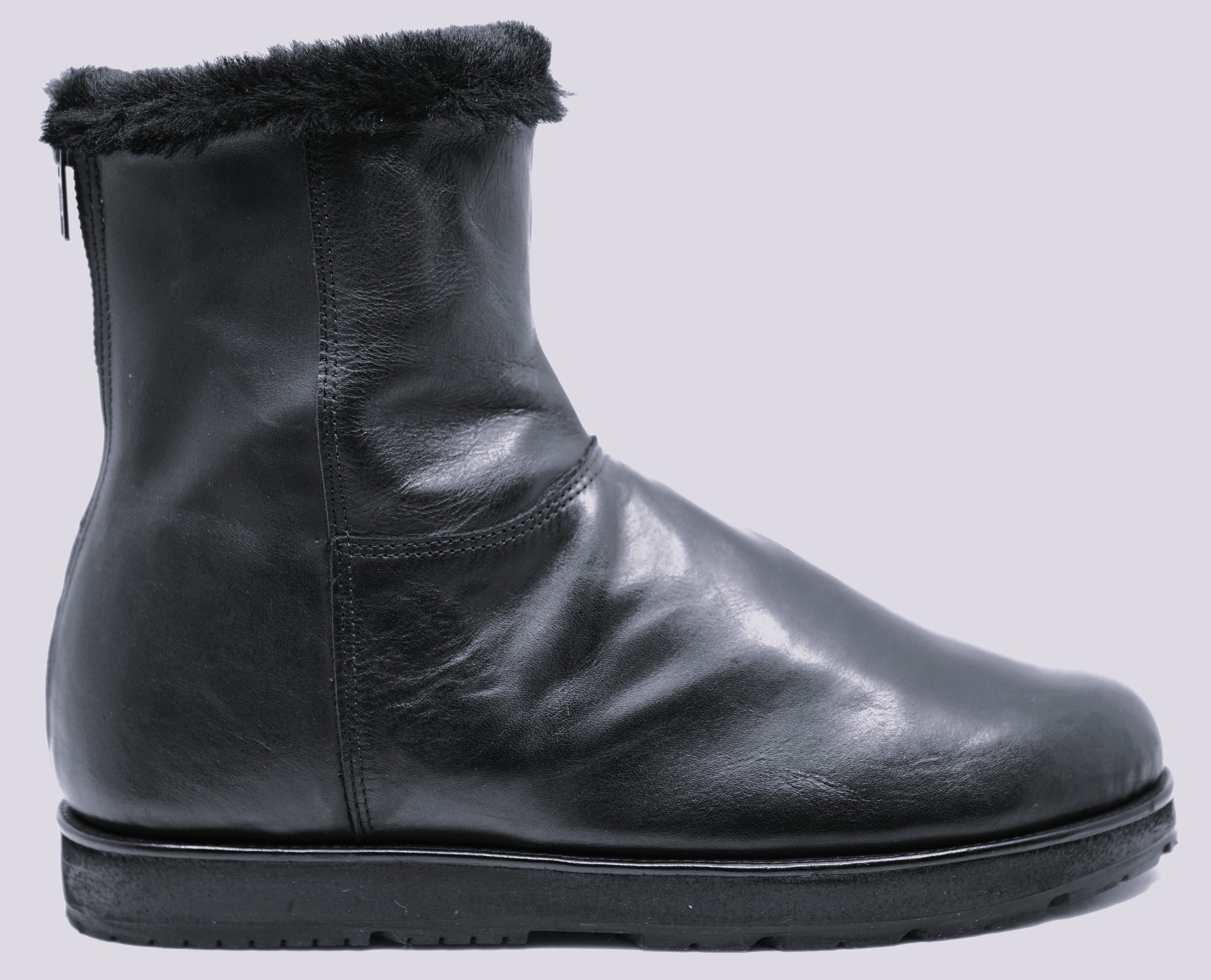 Full Leather Winter Boots