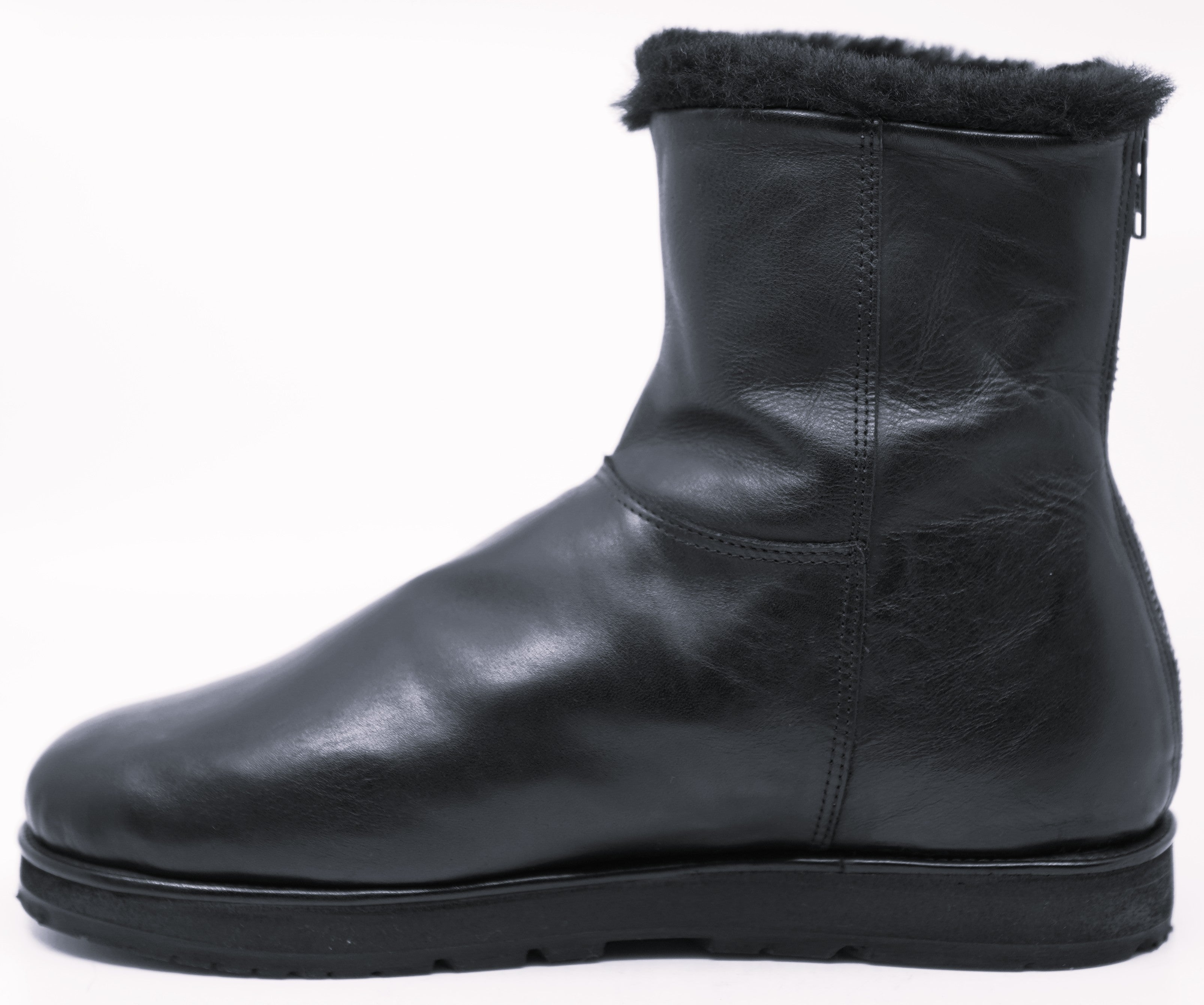 Full Leather Winter Boots