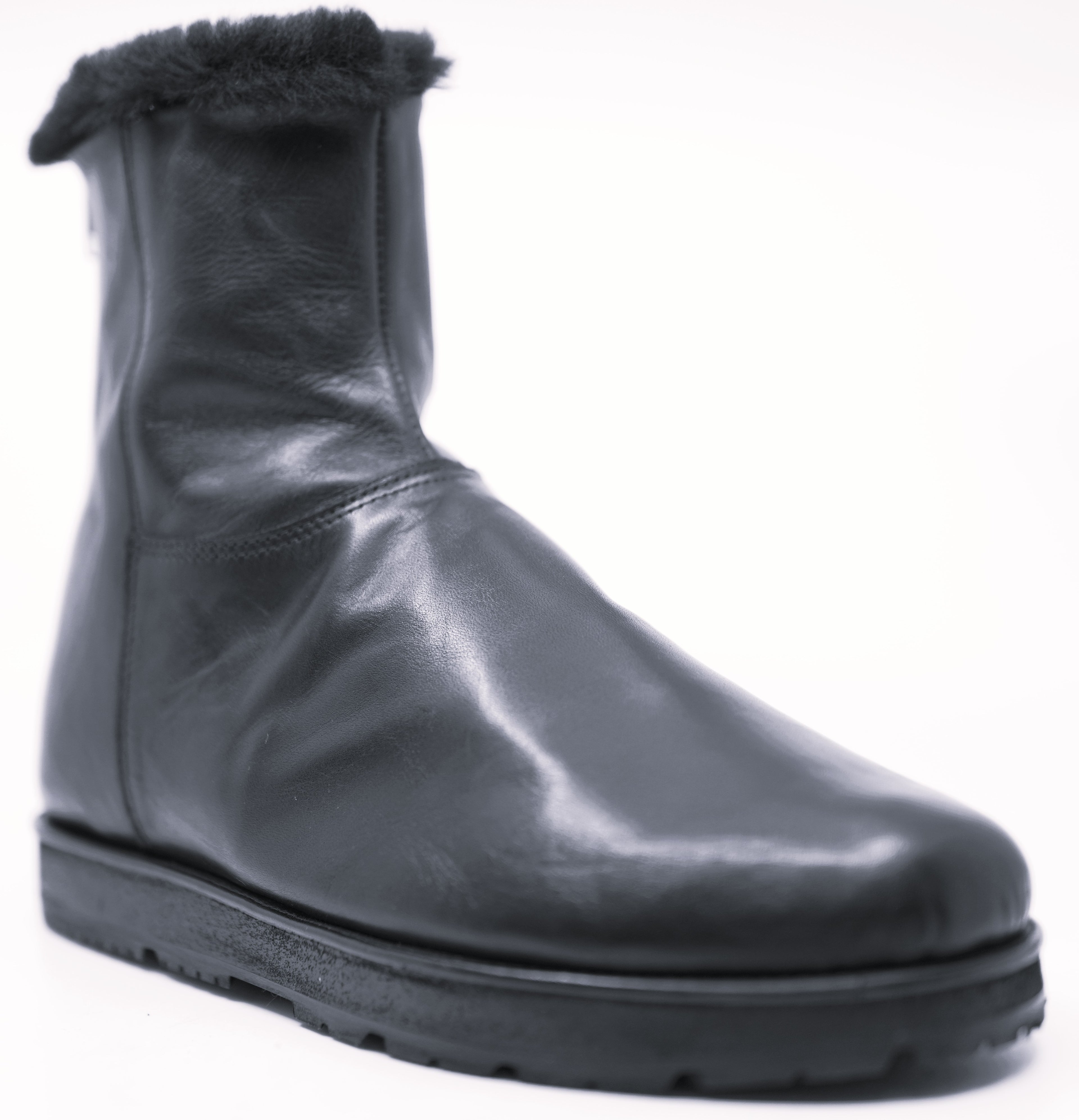 Full Leather Winter Boots