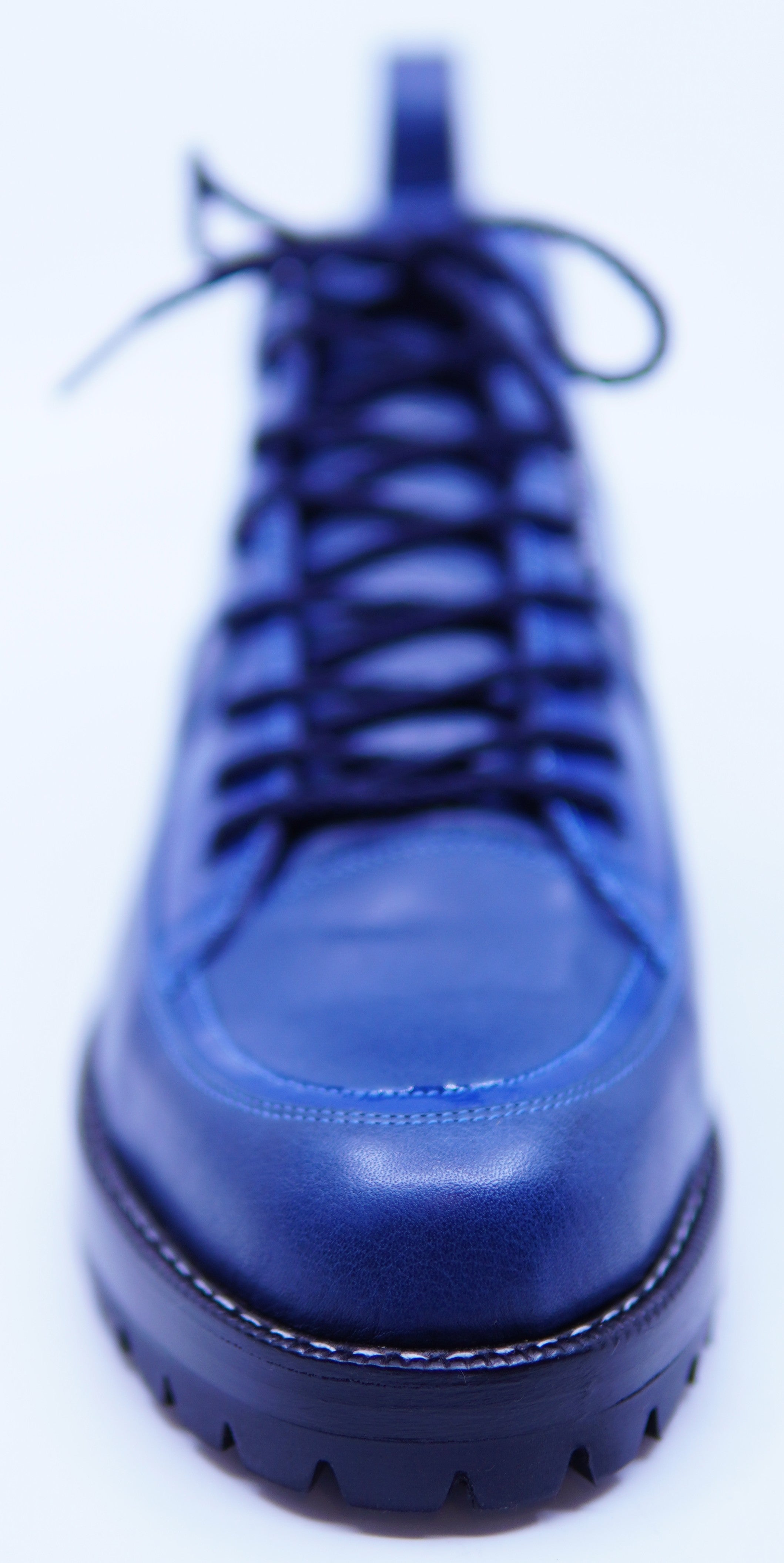 Leather & Patent Leather Boots 8.5-US Men's