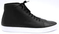 Leather & Alligator High Top Sneaker